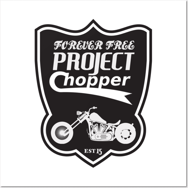 Project Chopper Wall Art by klarennns